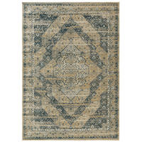 FLACHGEWEBETEPPICH Frencie Blau 160x235 cm - Blau, Textil (160/235cm) - benuta Nest