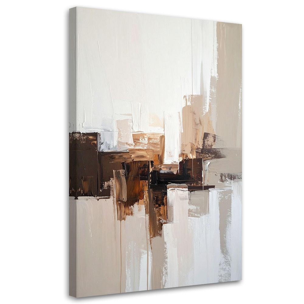 Feeby Leinwandbild, Braun 40x60 cm