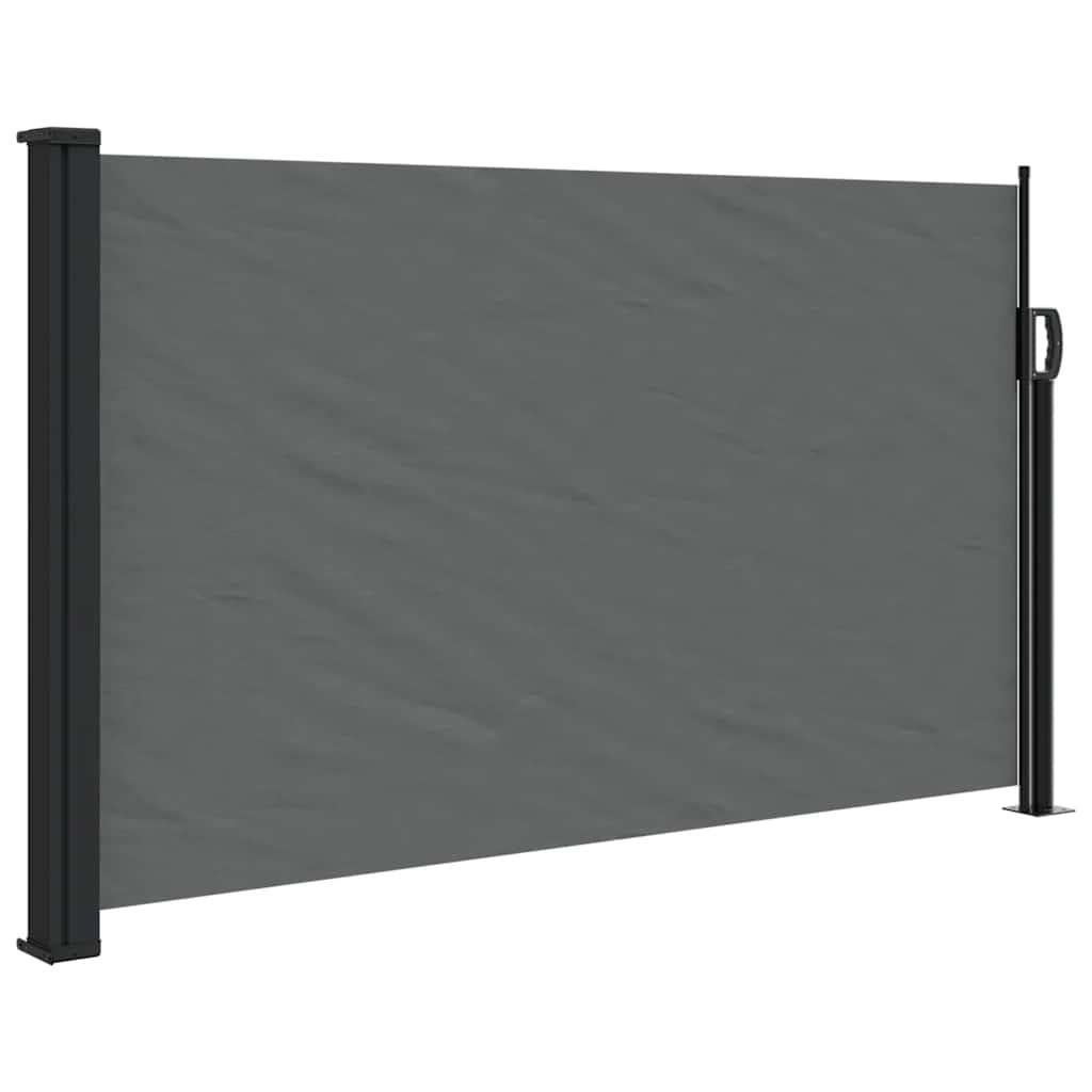 SEITENMARKISE Ausziehbare Anthrazit 120/600 Cm - Anthrazit, Textil (120/600cm) - vidaXL