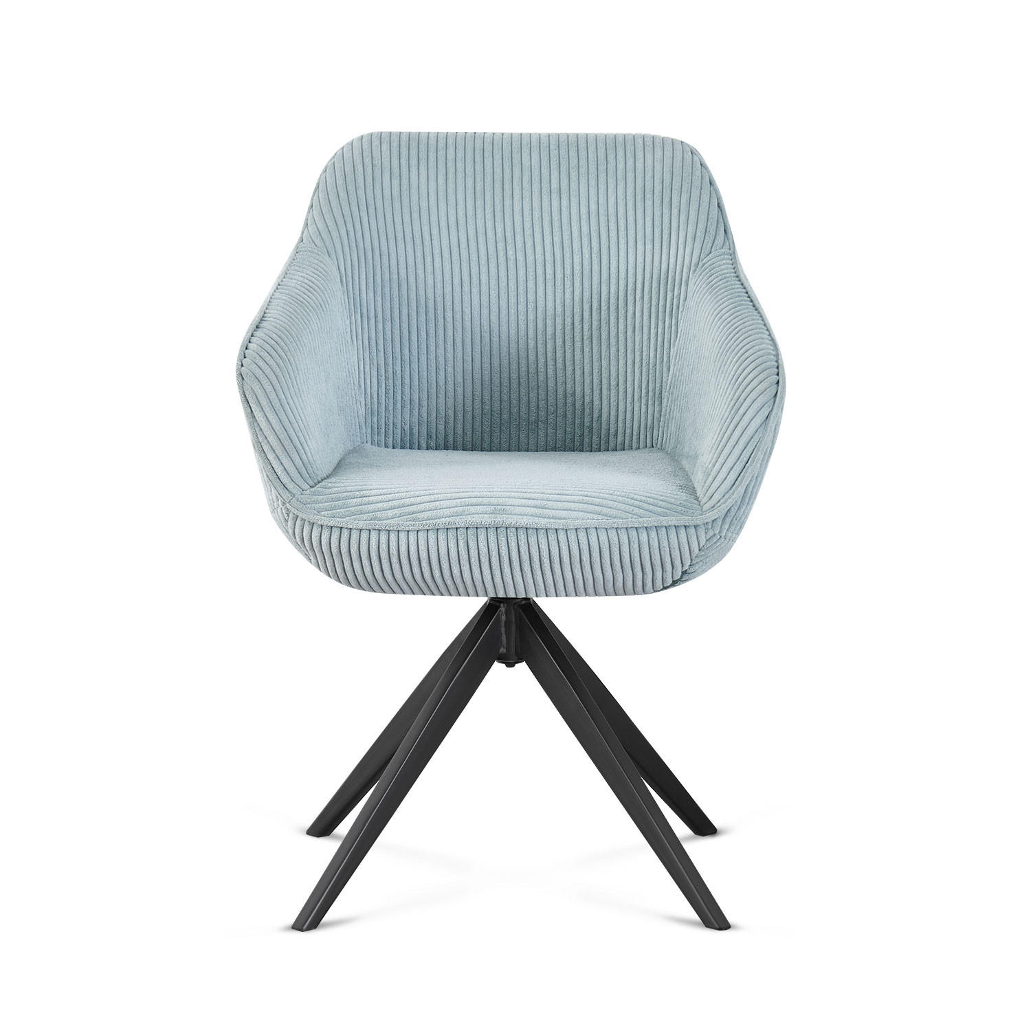 ARMLEHNSTUHL ARVIT Hellblau - Hellblau, Metall (58/81/61cm) - B&D Home