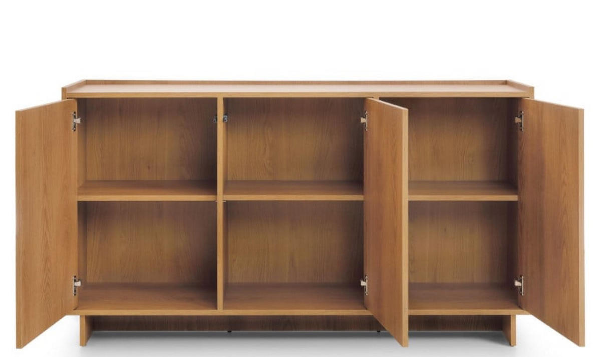 SIDEBOARD Eiche K147 - Eichefarben, Holzwerkstoff (147/82/39cm) - Sepro Meble