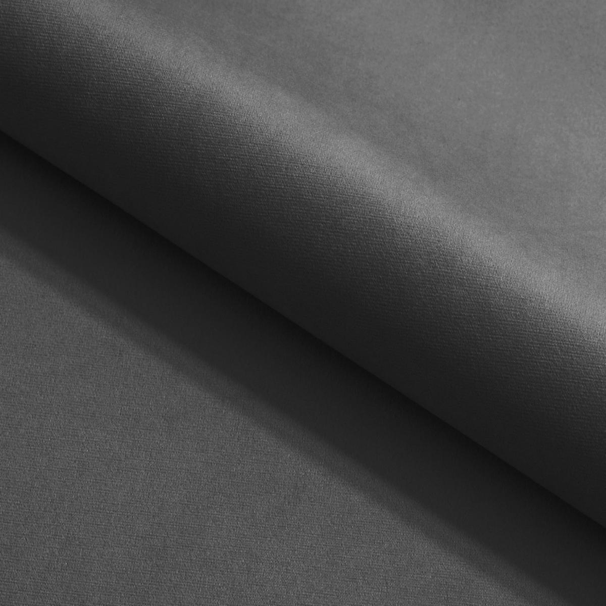 BETT 180x200 - Polsterbett mit Bettkasten und Metallrahmen - Modern Betten - Weicher Jasminstoff - Kollektion Rimini - Dunkelgrau - Dunkelgrau, Holz/Textil (180/200cm) - Alpi-Möbel