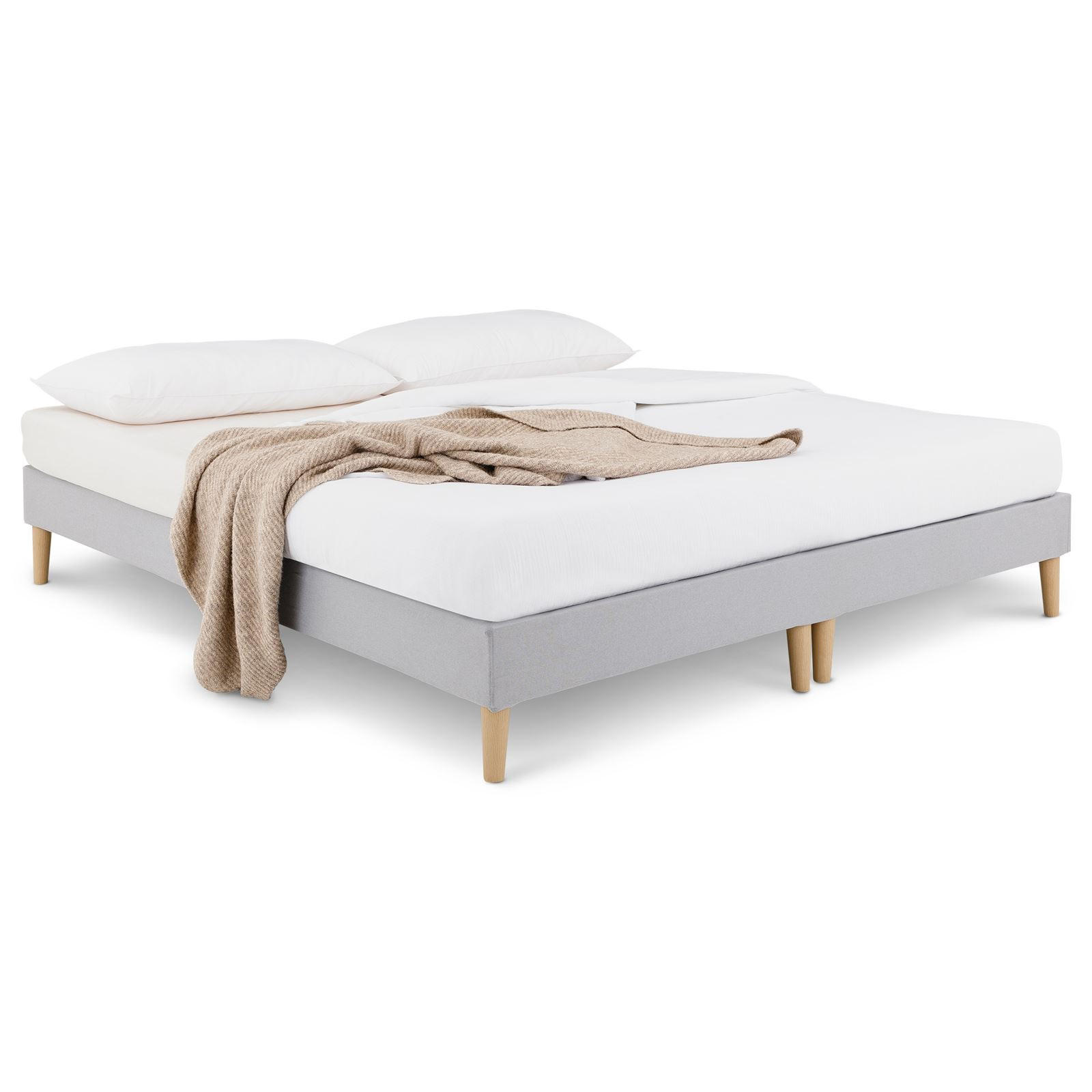Idimex Futonbett Grau 180x200 cm