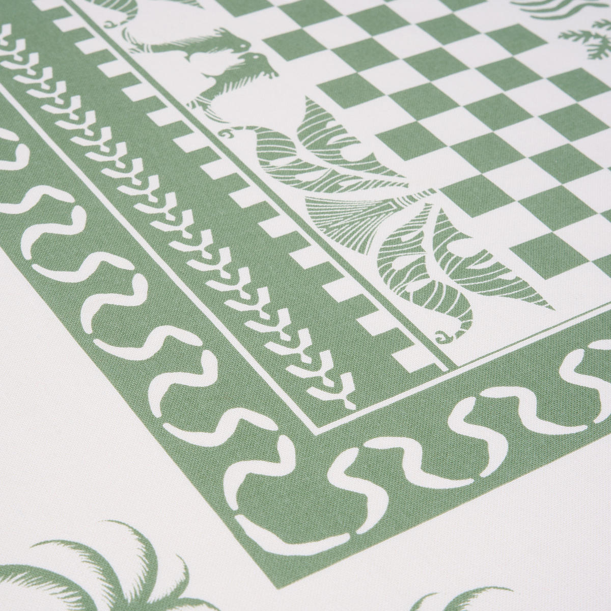 TISCHDECKE Monteverde 300x160 cm - Grün, Textil (250/160cm) - Butlers