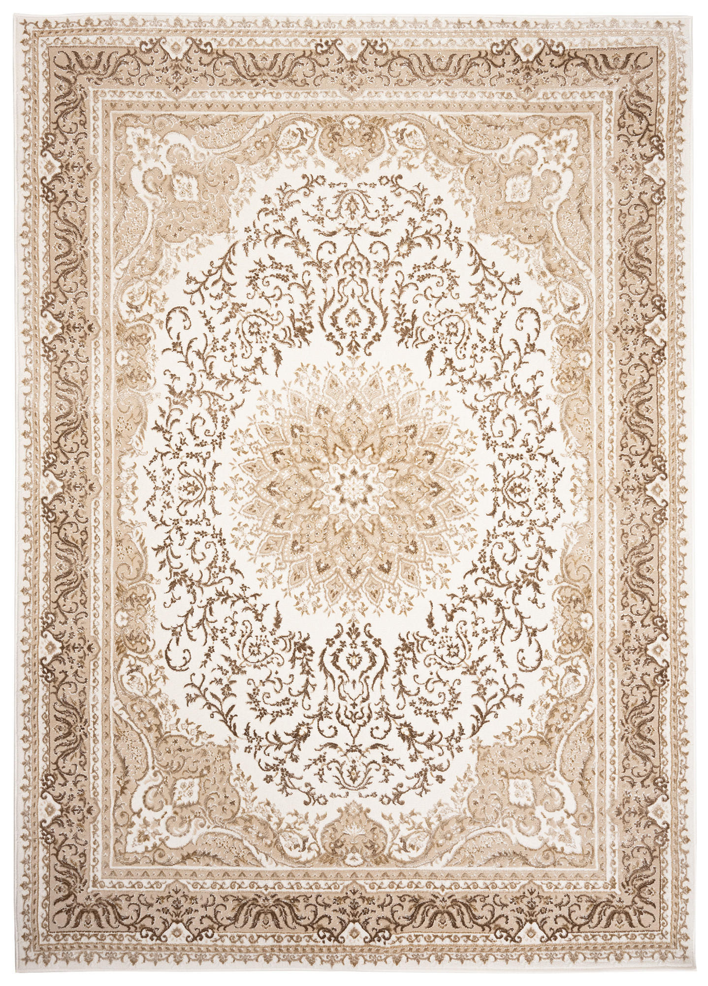 TEPPICH HERA Beige 140/200 cm - Beige, Textil (140/200cm) - Tapiso