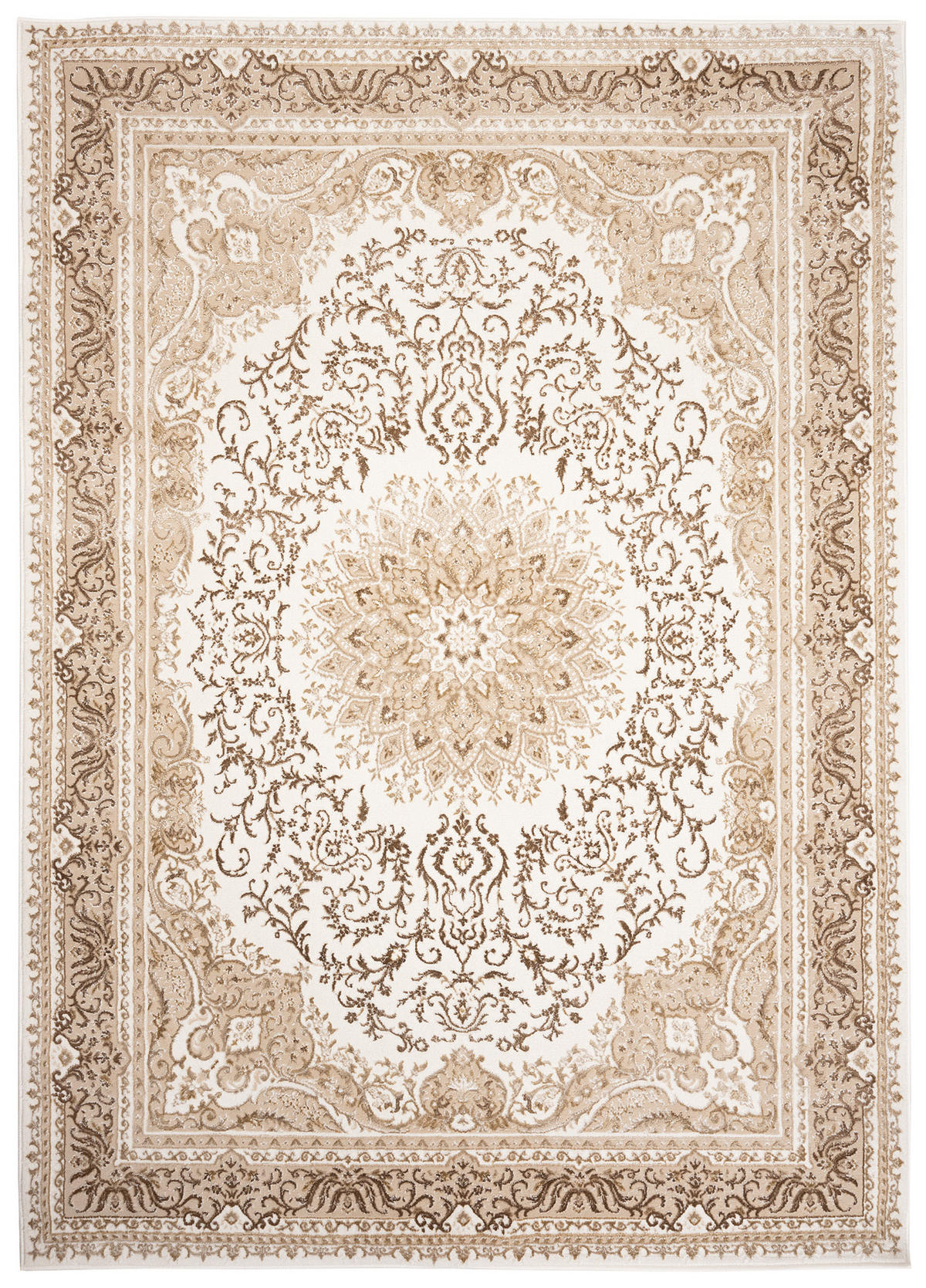 TEPPICH HERA Beige 140/200 cm - Beige, Textil (140/200cm) - Tapiso