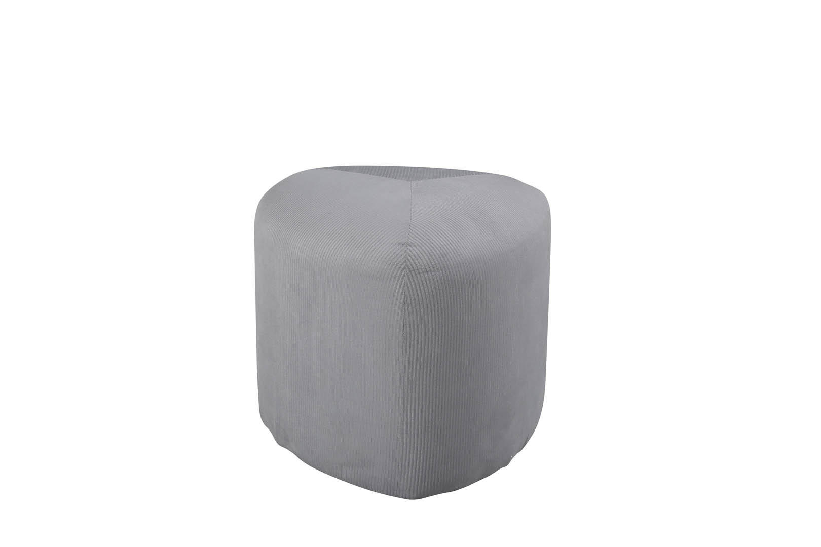 POUF grau - Grau, Holzwerkstoff (46/41/46cm) - ebuy24
