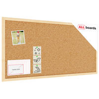 PINNWAND, Korktafel 80x40 cm, Naturholzrahmen - Braun, Holz (80/40/1.5cm) - ALLboards