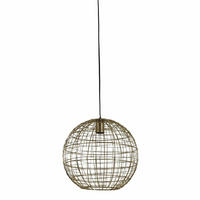 HÄNGELAMPE Mirana Gold Ø35/35 cm - Goldfarben, Metall (35/35/35cm) - Light & Living
