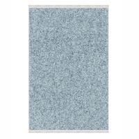 FLACHTEPPICH Wohnzimmer Läufer 80/150cm BLAU - Hellblau, Textil (80/150cm) - ROLFNERS