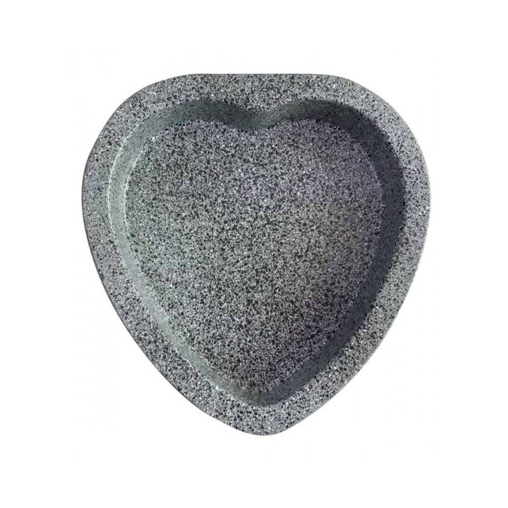 BACKFORM Grau 22/23/4.8 cm 7825 - Grau, Metall (23/4.8/22cm) - Klausberg 