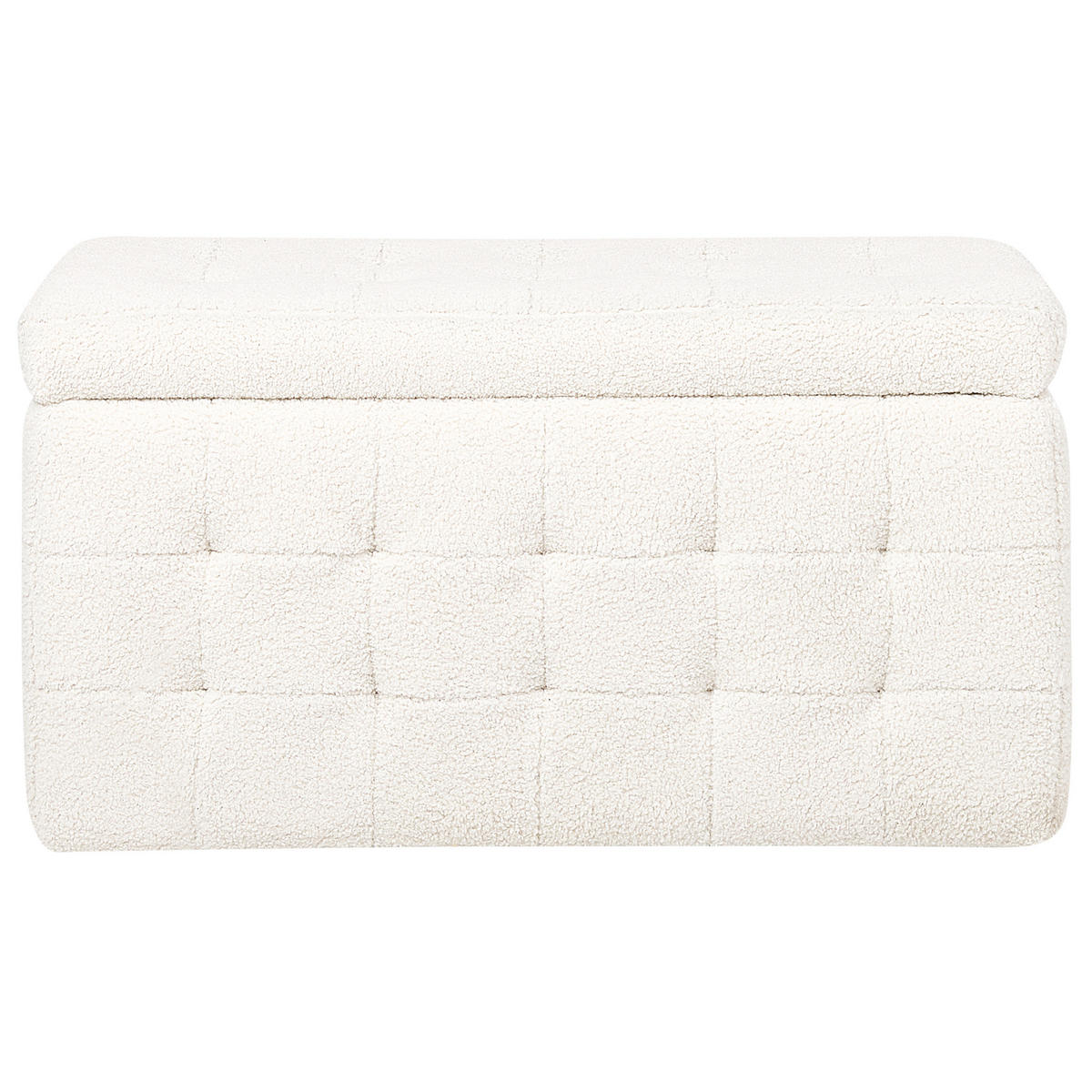 TRUHENBANK Michigan 42/72/40 cm - Creme, Textil (72/40/42cm) - Beliani