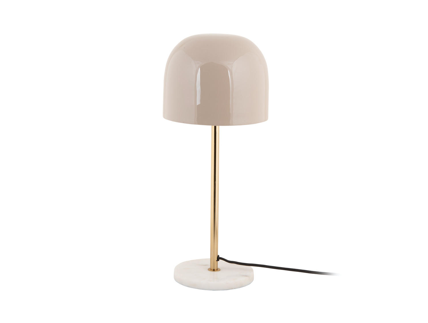TISCHLAMPE Manta 20/20/50 cm - Grau, Metall (20/20/50cm) - Leitmotiv