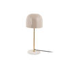 TISCHLAMPE Manta 20/20/50 cm - Grau, Metall (20/20/50cm) - Leitmotiv