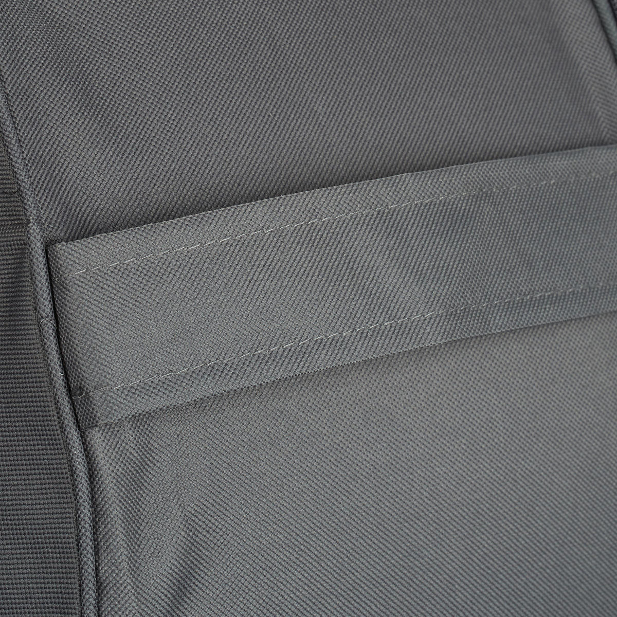 AUFBLASBARER Hocker - Anthrazit, Kunststoff/Textil (56/26/56cm) - Relaxdays