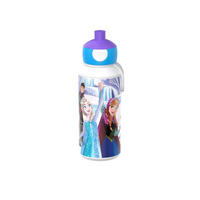 POP-UP TRINKFLASCHE Campus (2026) Frozen Friends 400 ml - Blau/Lila, Kunststoff (0.4L) - Mepal