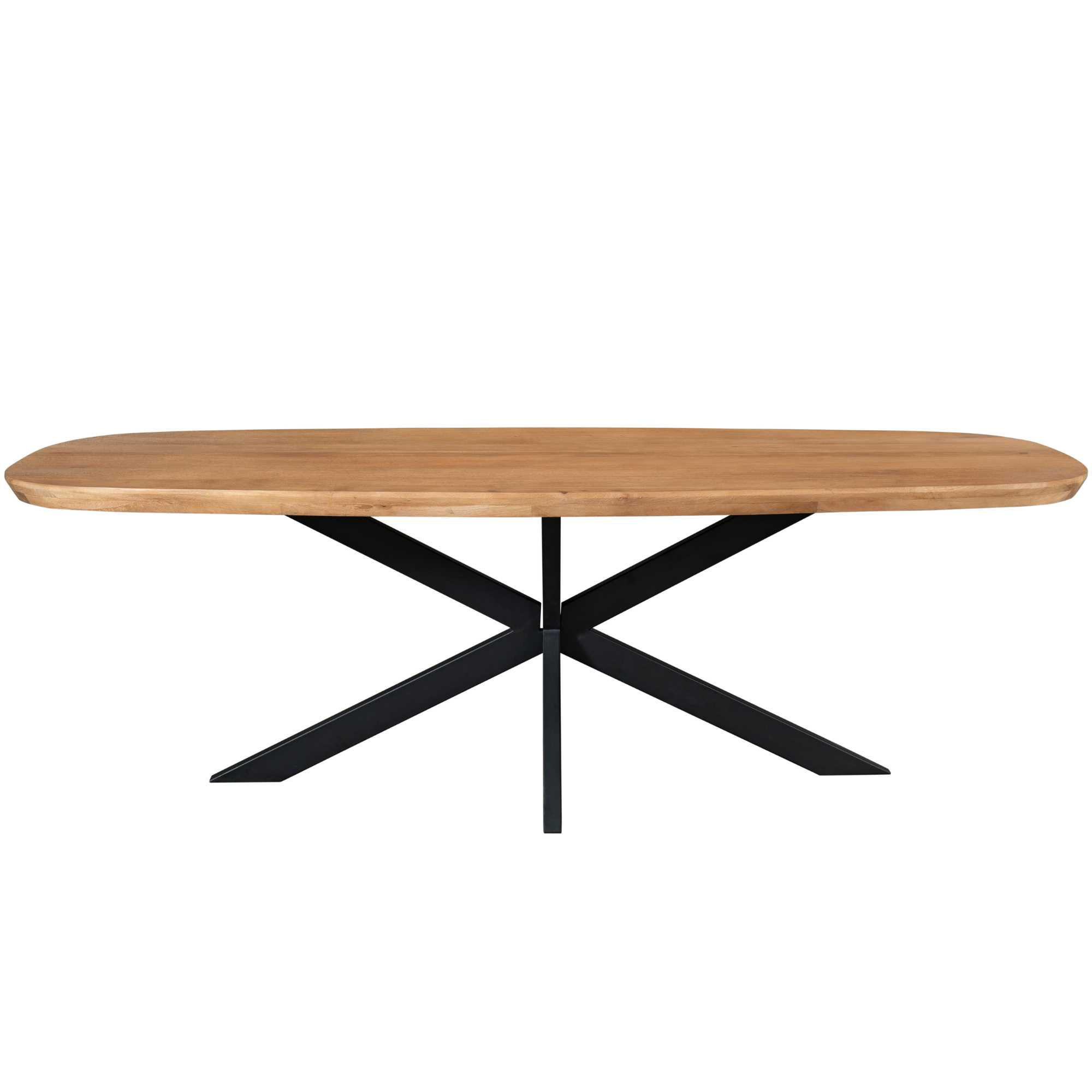 Starfurn Esstisch Braun 280x76x120 cm