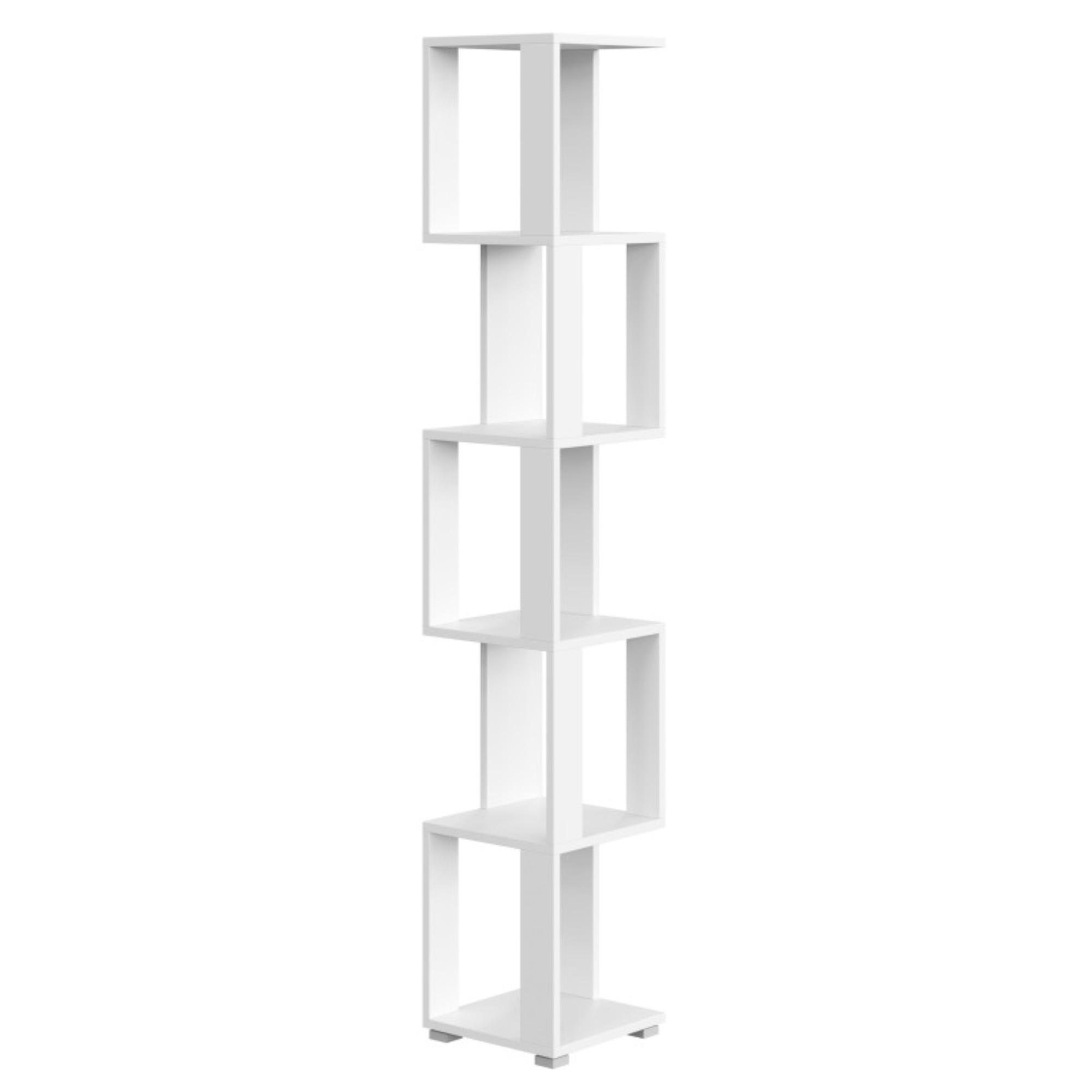 BÜCHERREGAL SOLA REG1 Weiß - Weiß, Holzwerkstoff/Kunststoff (29/168/29cm) - Komodee