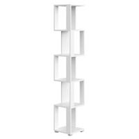 BÜCHERREGAL SOLA REG1 Weiß - Weiß, Holzwerkstoff/Kunststoff (29/168/29cm) - Komodee