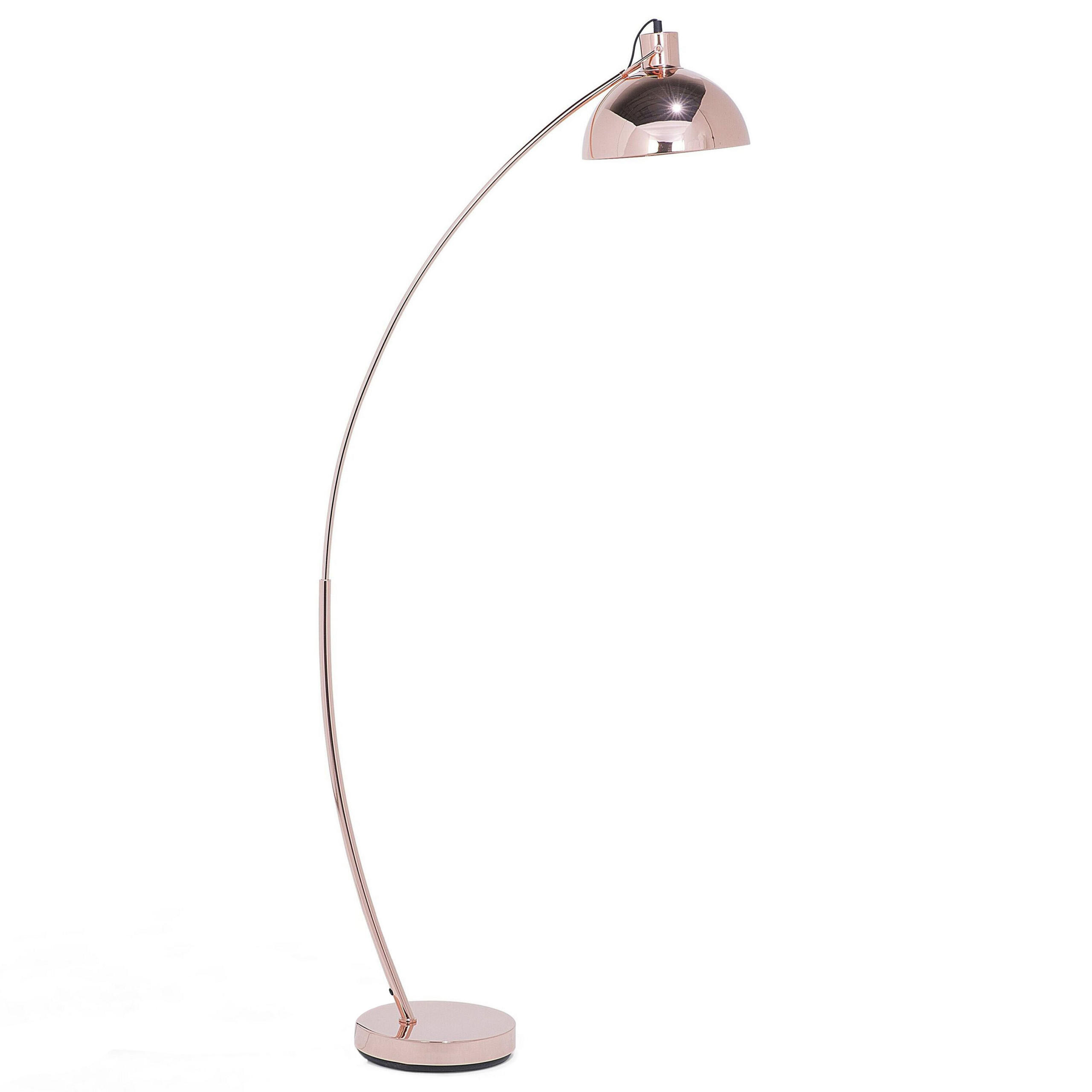 STEHLAMPE Dintel 25/25/155 cm - Kupferfarben, Metall (25/25/155cm) - Beliani