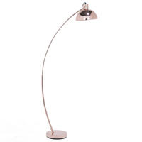 STEHLAMPE Dintel 25/25/155 cm - Kupferfarben, Metall (25/25/155cm) - Beliani