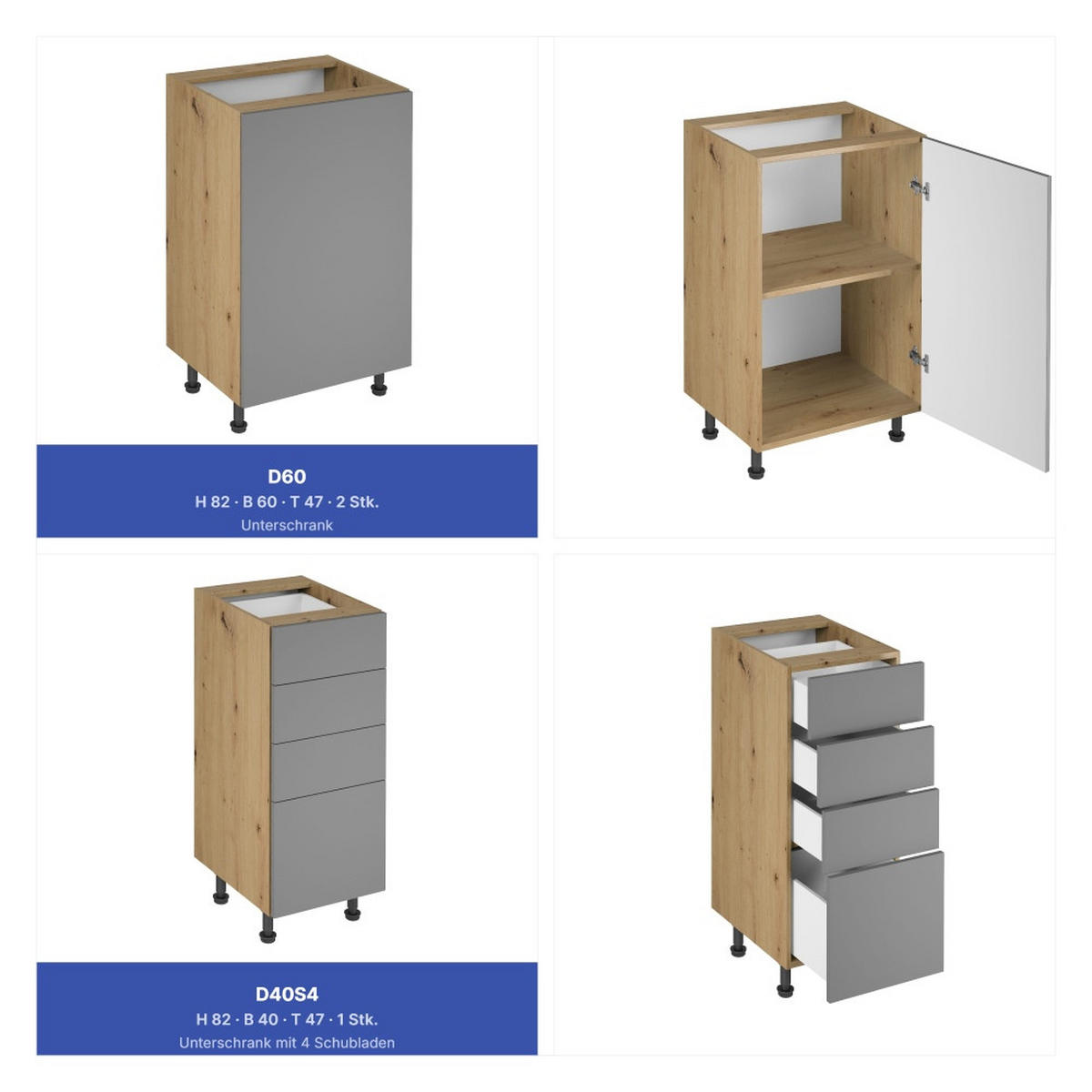 WINKELKÜCHE 300cm x 200cm- Langen KL24-M300 - in Beige/Matt - Beige, Holz (500/212/52cm)