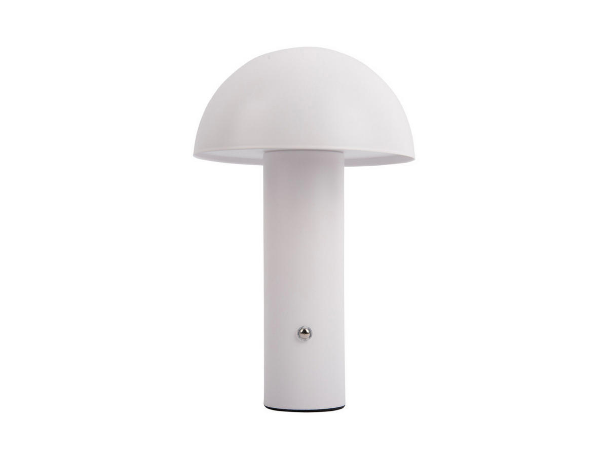 TISCHLAMPE Fuego 15/5/24 cm - Weiß, Metall (15/5/24cm) - Leitmotiv