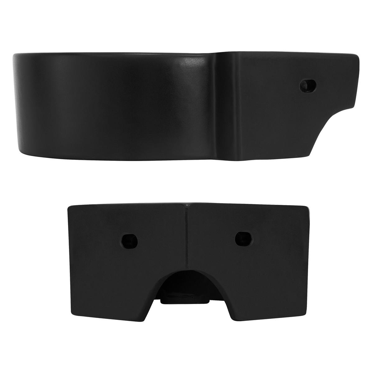 WASCHBECKEN - Schwarz, Keramik (36/13/45cm) - ML-DESIGN