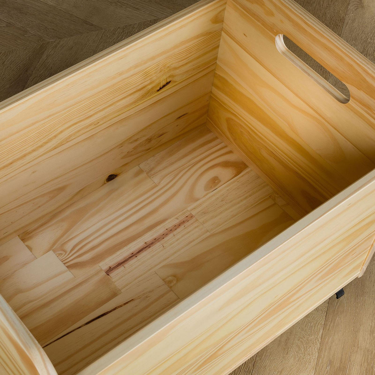 SPIELZEUGKISTE BENJAMIN - Naturfarben, Holz (60/43/40cm) - IDIMEX
