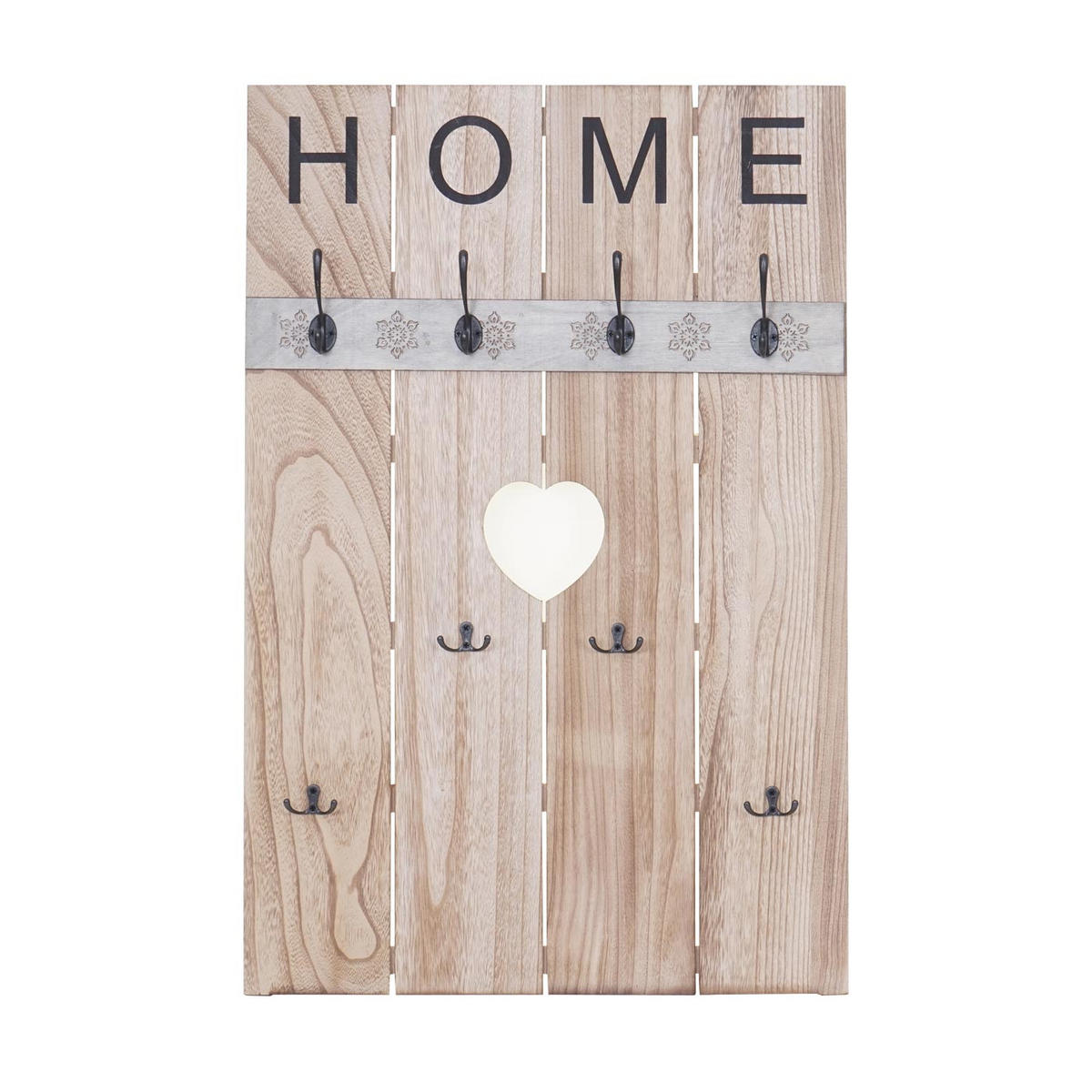 WANDGARDEROBE HOME SHABBY-LOOK Beige - Beige, Holz (60/91/8cm) - MCW