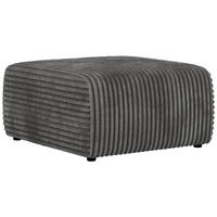 TABURETKA NESSARO - Sivá Manšester - čierna/sivá, textil/plast (87/44/96cm) - MKS