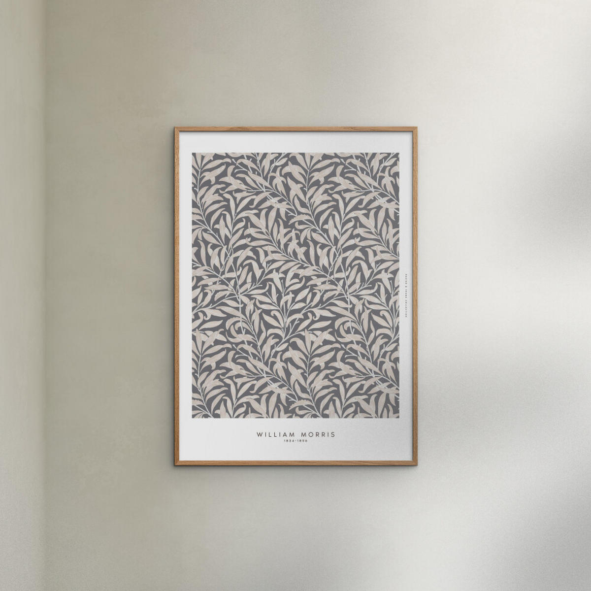 POSTER William Morris - Nature Dust - Dunkelgrau, Papier (30/40/0.1cm) - Poster&Frame