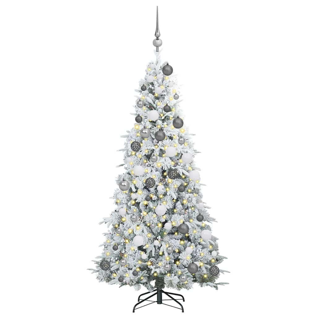 vidaXL Weihnachtsbaum Weiß 180 cm