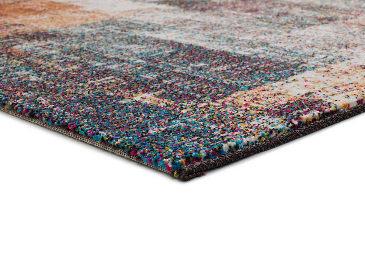 WEBTEPPICH Mehrfarbig Pandora 60/120 cm - Multicolor, Naturmaterialien/Textil (60/120cm) - Atticgo