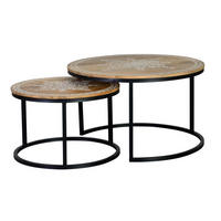 COUCHTISCH aus Mangoholz - Braun, Holz (80/80/48cm) - Giner y Colomer
