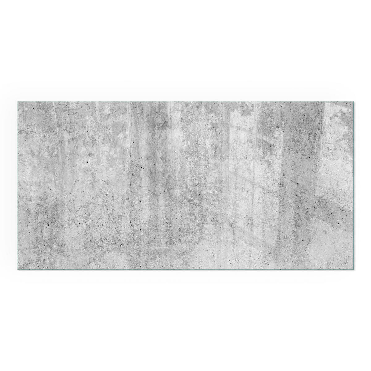 GLASPLATTE für Kamin 120x60 cm - Grau, Glas (120/60/0.4cm) - TULUP