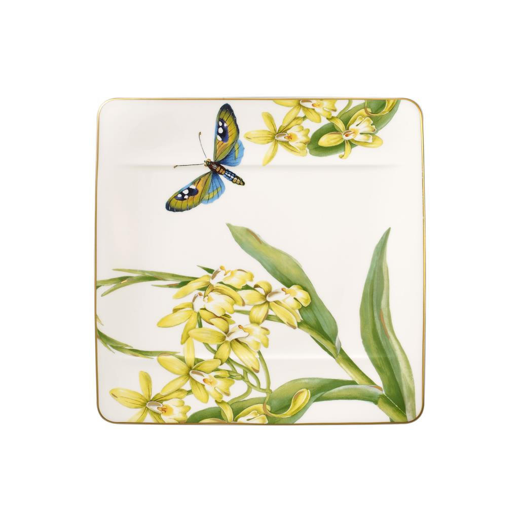 FRÜHSTÜCKSTELLER Amazonia bunt 23 x 23 cm - Multicolor, Keramik (1cm) - Villeroy & Boch