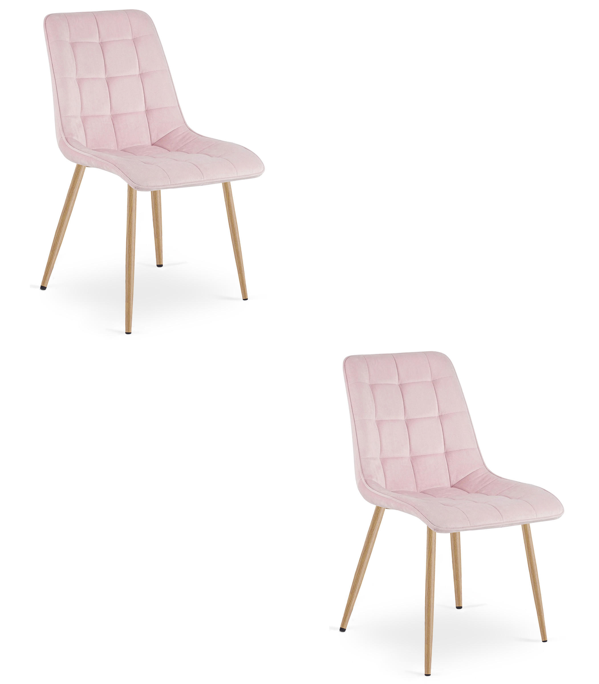 XXXLutz Stuhl Hellrosa 49x59x60 cm