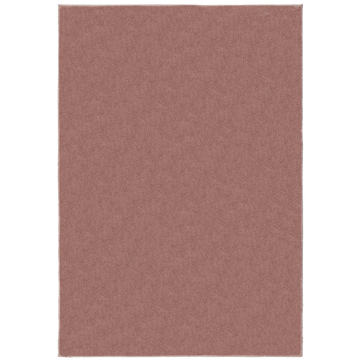 TEPPICH samtweich Uni-Muster 100% recycelt umweltfreundlich TUMMEL, Rosa 120x170 cm - Rosa, Textil (120/170cm) - KADIMA DESIGN