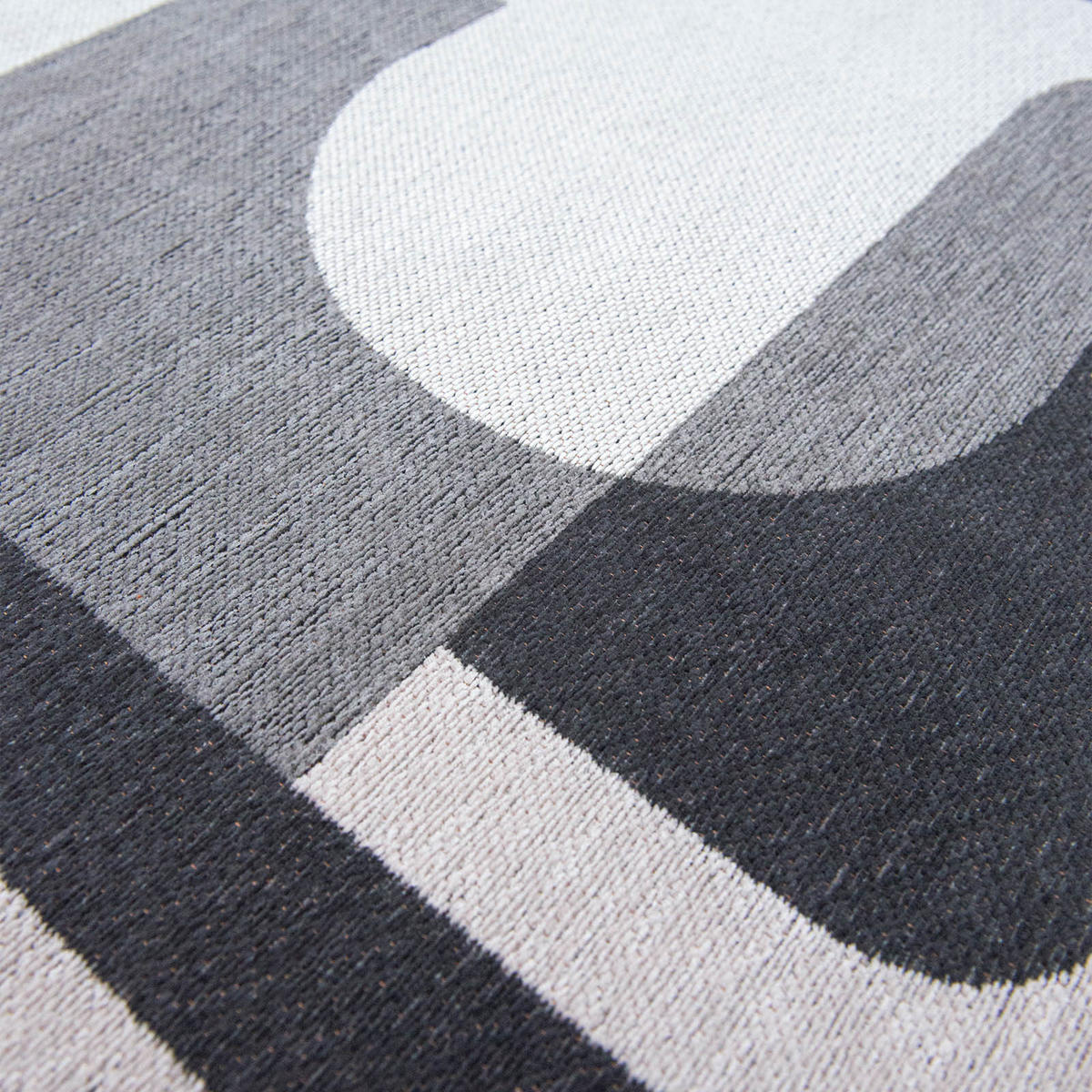 TEPPICH In-/Outdoor Flachgewebe PLUMMY Grau 240x340 cm - Grau, Textil (240/340cm) - Novatrend