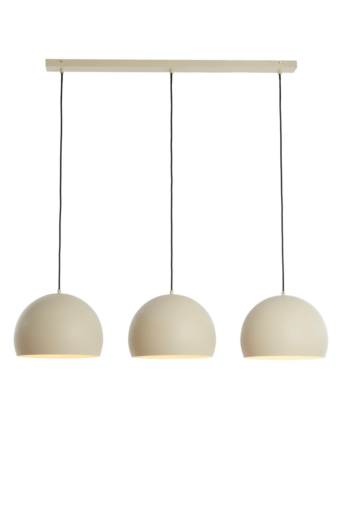 HÄNGELAMPE Jaicey Grau Ø120/25 cm - Grau, Metall (120/33/25cm) - Light & Living