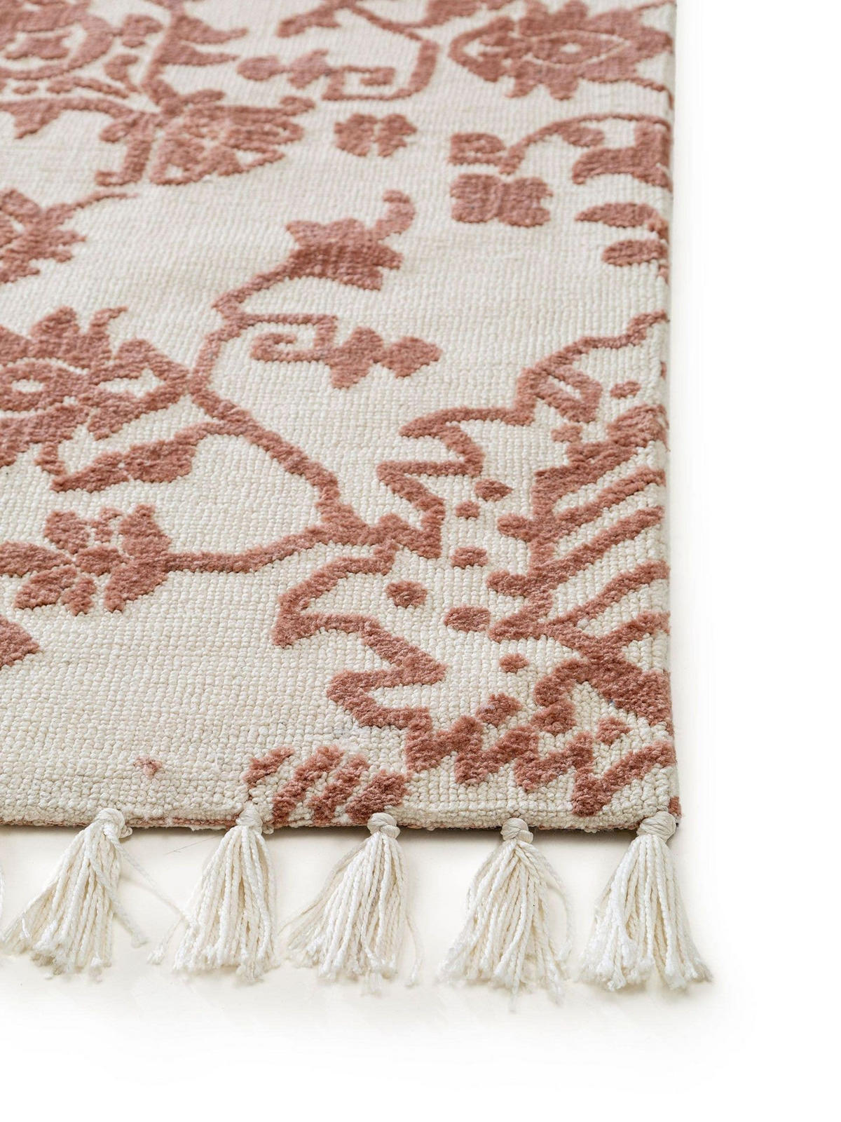 TEPPICH Teppich Elias Terracotta - Braun, Textil (120/1cm) - KUNSTLOFT