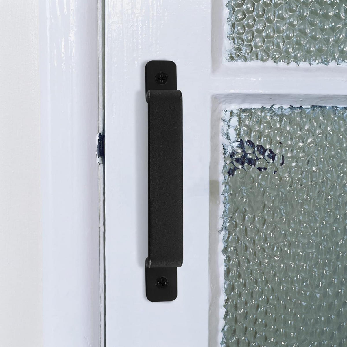 MÖBELGRIFF Schwarz 2er-Set Gusseisen - Schwarz, Metall (2.5/4/18.8cm)