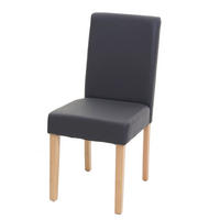 ESSZIMMERSTUHL Grau, Braun - Braun/Grau, Textil (43/90/56cm) - Jamb