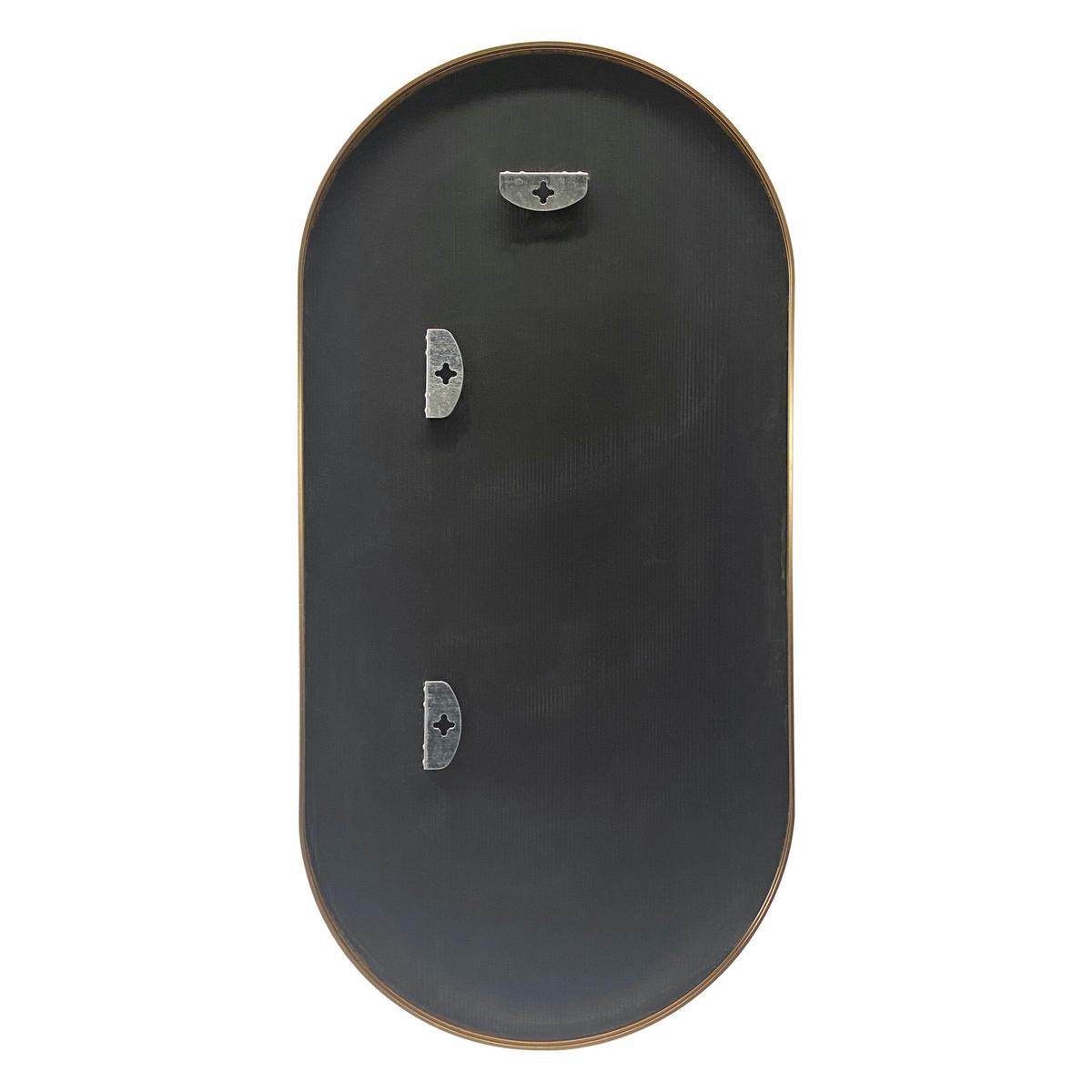 WANDSPIEGEL Corato - Goldfarben, Glas/Metall (38.4/2.8/78.4cm) - [en.casa]