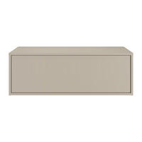 WASCHBECKENUNTERSCHRANK - 94 cm x 47 cm - holz - beige Teana - Beige, Holz (94/32/47cm) - Vente-Unique