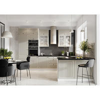 ECKKÜCHE 350 x 240 cm - IRMA KS7-G600 - in Kaffee/Matt - Kaschmir/Schwarz, Holz/Holzwerkstoff (350/213.3/240cm) - Royal24_Markt