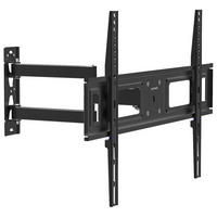 TV-WANDHALTER Schwarz - Schwarz, Holzwerkstoff (42/64/8cm) - ebuy24