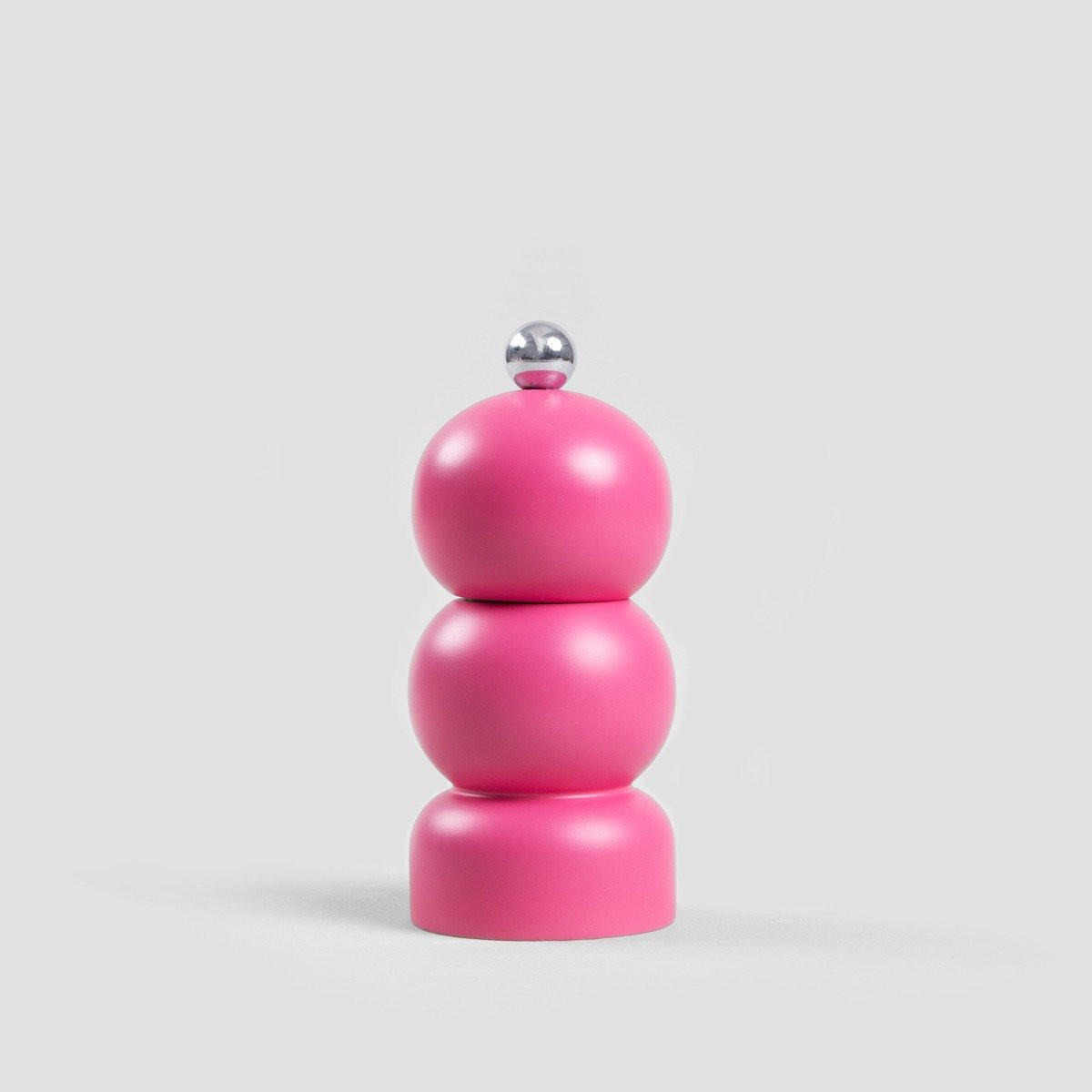 GEWÜRZMÜHLE Spice Bubble in fuchsia 12 cm 2er-Set - Dunkelrosa, Kunststoff (5/12/5cm) - Homla