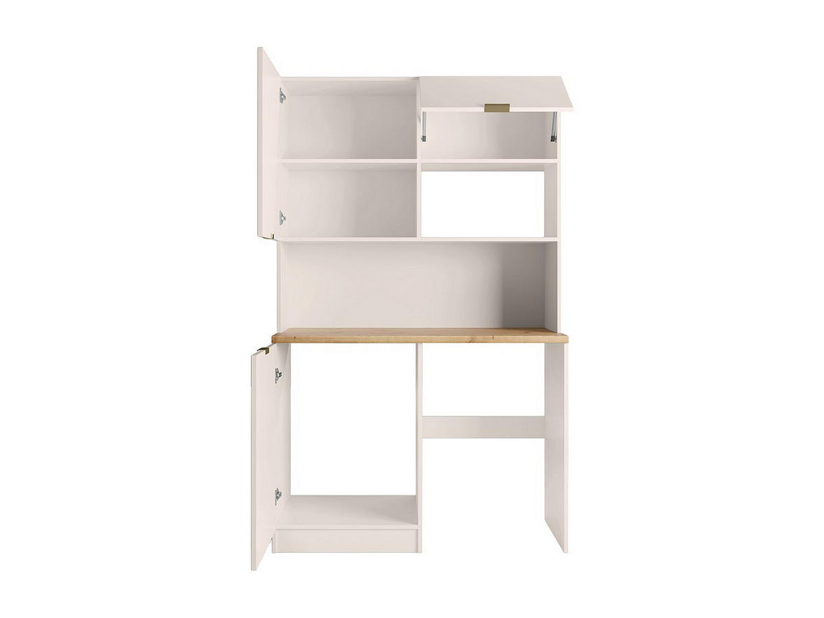 KÜCHENZEILE - 122.5 cm x 60 cm - holz - beige, naturfarben hell Carmeo - Beige/Naturfarben, Holz (122.5/200/60cm) - Vente-Unique